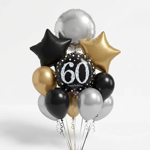 60th Birthday Balloon Bouquet