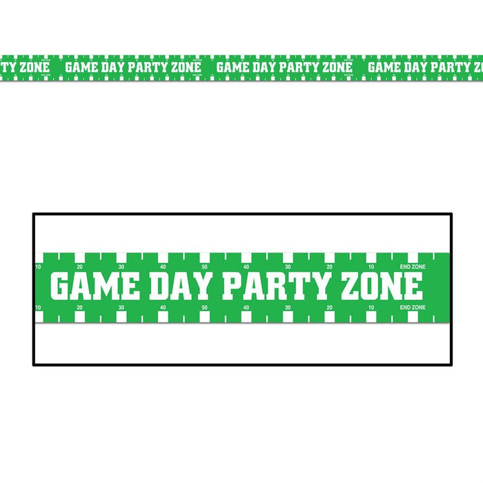 Game Day Party Zone Party Tape - Zurchers