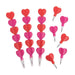 Valentine's Stacking Heart Pencils | 6 ct