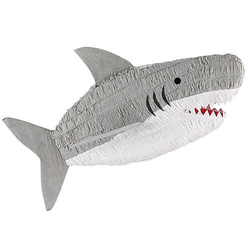 A 30.75 inch Long Shark 3D Piñata.