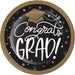 7-Inch Plate Glowing Graduation | 8ct - Party Supplies