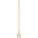 Gold Dollar Sign Casino Necklace