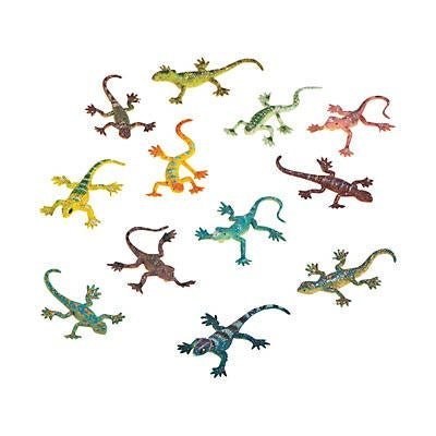 Vinyl Glitter Lizard, 3" | 24 ct - Zurchers