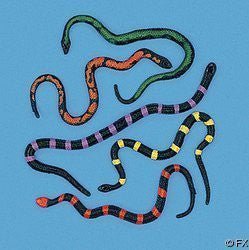 Stretch Toy Snakes, 8" | 12 ct - Zurchers