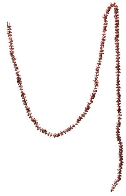 72"L x 3/4"H Flocked Foam Ball Garland, Pink | 1ct - Zurchers