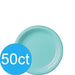 Robin's Egg Blue 7'' Plastic Plates | 50ct - Zurchers