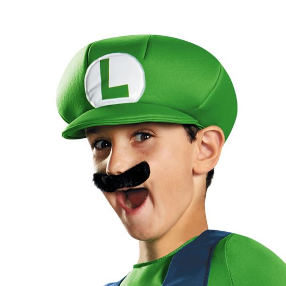 Super Mario Luigi Childs Costume | 1 ct