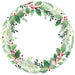 Celebrate the holiday season in style with these Christmas traditional holly paper plates. Each plate is 9 inches in diameter, providing plenty of room for your favorite foods. These convenient plates come in a 50-count pack, making it easy to stock up for any holiday gathering.