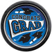 A 9-Inch Blue Graduation True To Your School Round Plate.