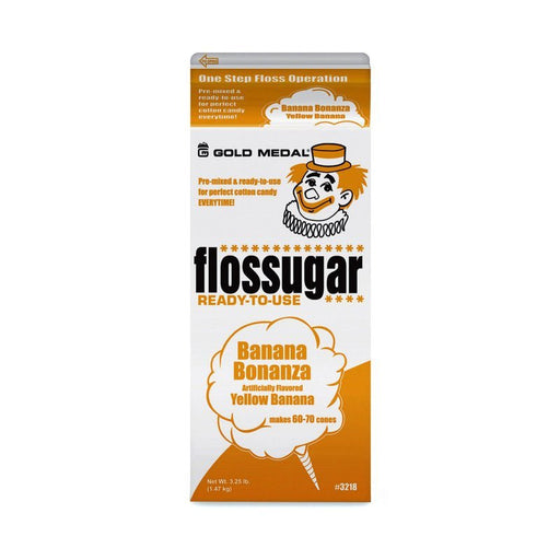 Banana - Bonanza Floss Sugar | 3.25 lbs - Zurchers