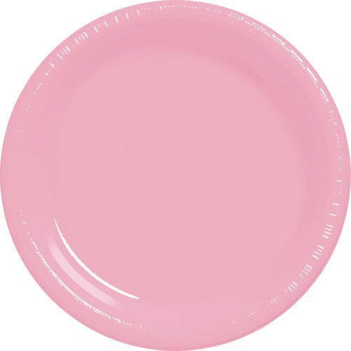 New Pink 10.25'' Plastic Plates | 50ct - Zurchers