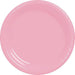 New Pink 10.25'' Plastic Plates | 50ct - Zurchers