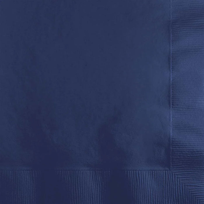 Navy Beverage Napkins | 50ct - Zurchers