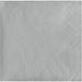 Shimmering Silver Beverage Napkins | 50ct