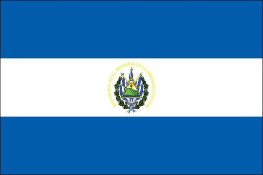 El Salvador Flag 5' x 3' | 1 ct - Zurchers