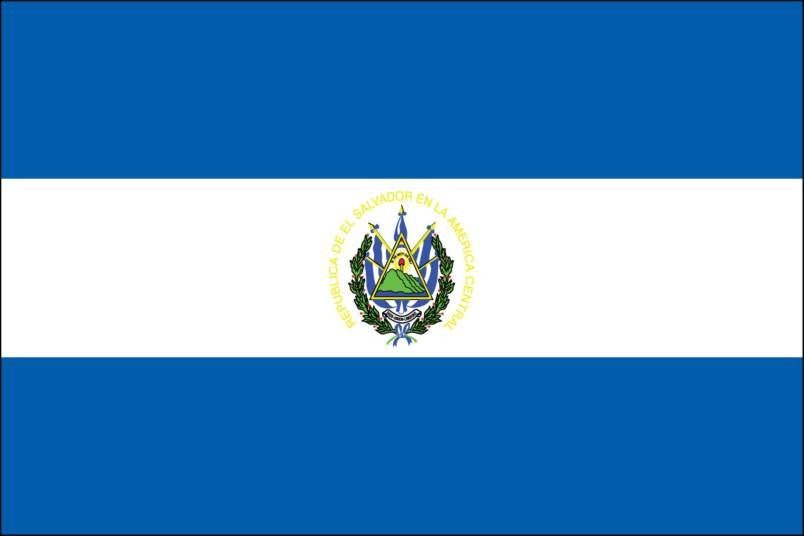 El Salvador Flag 5' x 3' | 1 ct - Zurchers