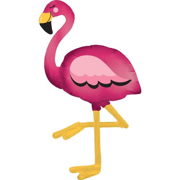 Flamingo AirWalker Balloon 68" | 1ct
