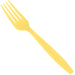 Expertly crafted with heavy weight plastic, these light yellow forks are a durable and stylish addition to any event. With a pack of 24, you'll have plenty for your guests to enjoy. Perfect for adding a touch of elegance to any occasion.