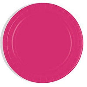 Hot Magenta 7" Dessert Plates | 20 ct