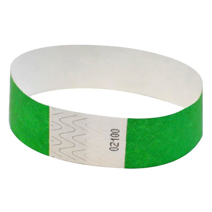 Green Tyvek Wristband | 100ct - Zurchers