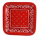 Bandana Square Dessert Plate, 7" | 8 ct - Zurchers