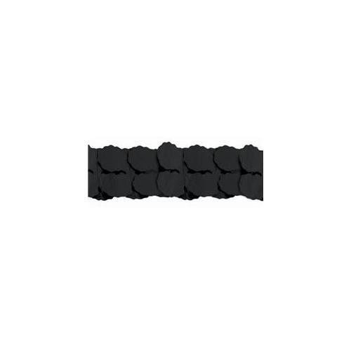 Black Paper Garland, 12' | 1 ct - Zurchers