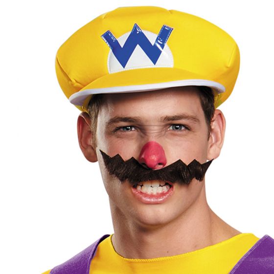 Super Mario Wario Adult Deluxe Costume | 1 ct