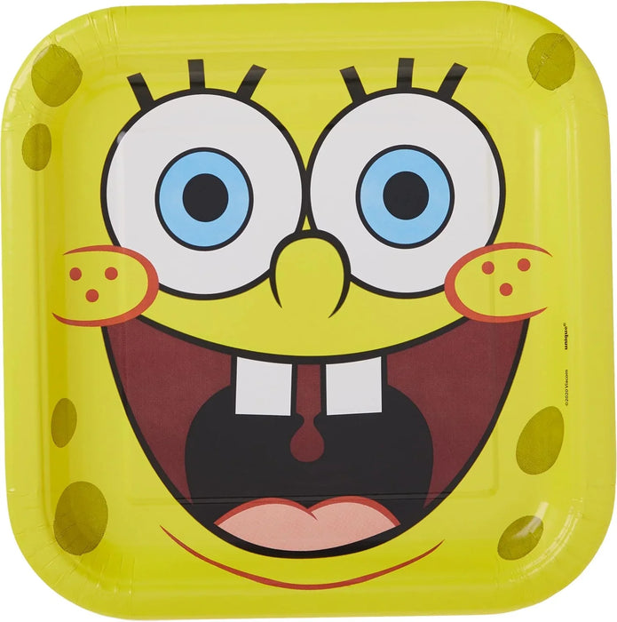 SpongeBob Paper Plates 9" | 8 ct - Zurchers