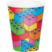 Block Bash Paper Cups 9oz | 8 ct - Zurchers