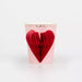 Valentine's Honeycomb Heart Paper Cups 9oz | 8ct