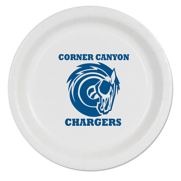 Corner Canyon High School Paper Plates 9" | 8 ct