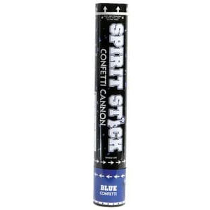 Blue Confetti Spirit Stick Cannon 12" | 1 ct