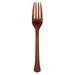 Chocolate Brown Heavy Duty Plastic Fork