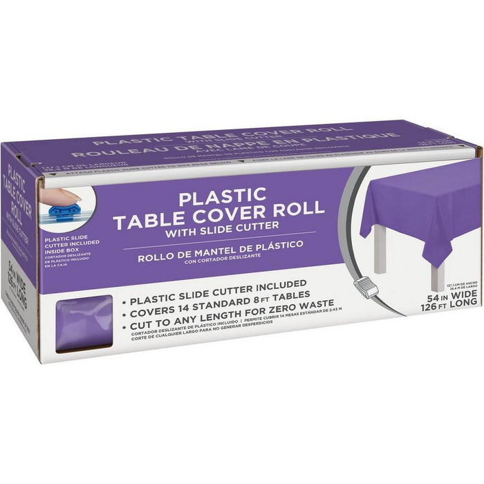 New Purple Boxed Table Roll 54in x 126ft | 1ct