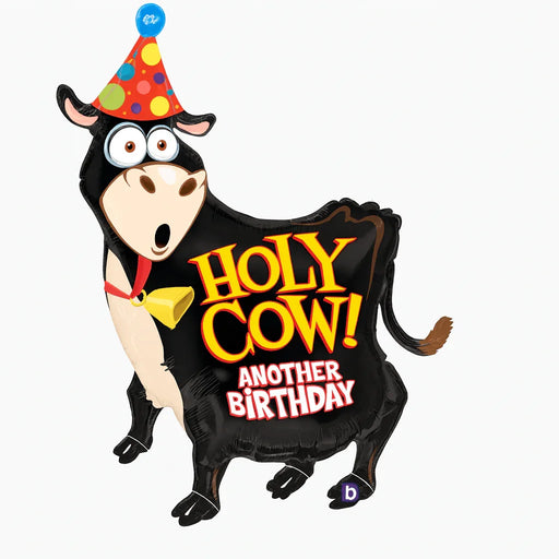 Holy Cow Another Birthday Supershape Foil Balloon 42" | 1ct - Zurchers
