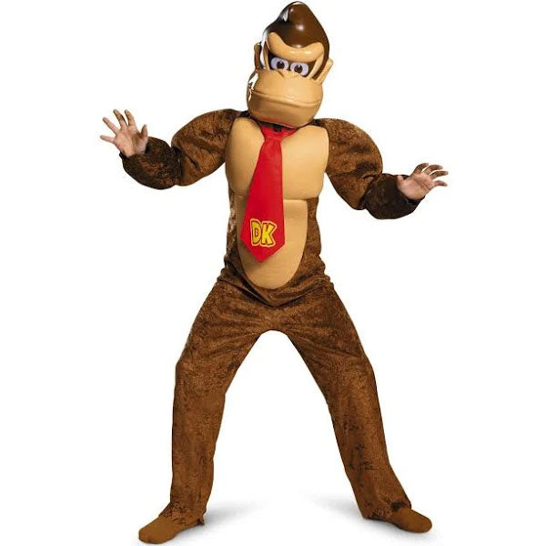 Super Mario Donkey Kong Childs Deluxe Costume | 1ct