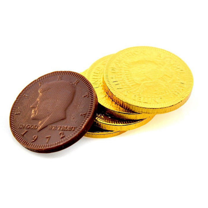 Fort Knox Yellow Chocolate Coins 1.5" | 16oz.