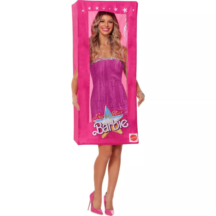 Barbie Doll Box Costume, One Size Adult | 1ct