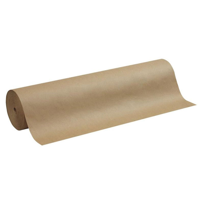 A 36" roll of Artkraft® Duo-finish® Butcher Paper in natural kraft.