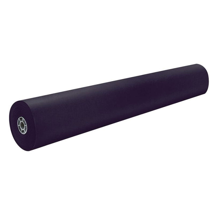 A 36" roll of Artkraft® Duo-finish® Butcher Paper in black.
