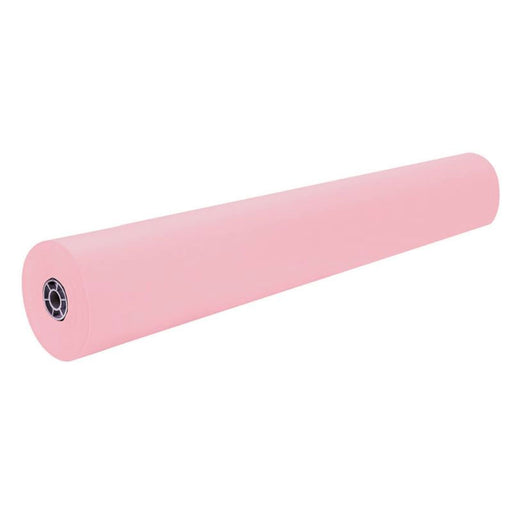 A 36" roll of Artkraft® Duo-finish® Butcher Paper in pink.