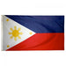 Philippines Flag 5' x 3' | 1 ct - Zurchers