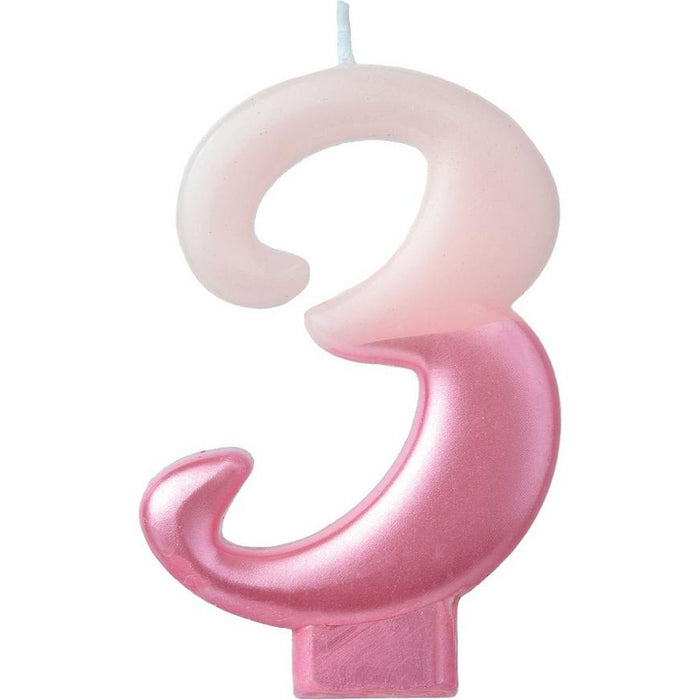 Pink #3 Candle | 1ct