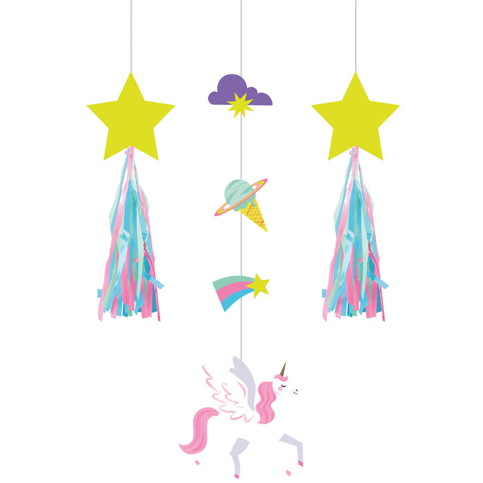 Unicorn Galaxy Hanging Decorations | 3pcs