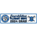 Pleasant Grove 2024 Grad Banner to Go 13"x50"