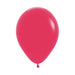 Raspberry Latex Balloon w/ Helium & Hi - Float, 11" | 1 ct - Zurchers