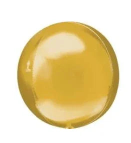 Gold Circle Orbz Balloon, 16" | 1 ct - Zurchers