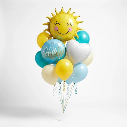 A Little Sunshine Is on the Way Balloon Bouquet
