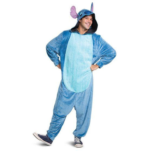 Adult Deluxe Stitch Jumpsuit Costume Onsie | 1 ct - Zurchers