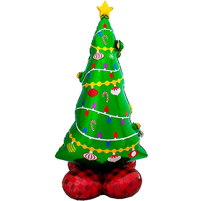 AirLoonz Christmas Tree Balloon Uninflated 59" | 1ct - Zurchers